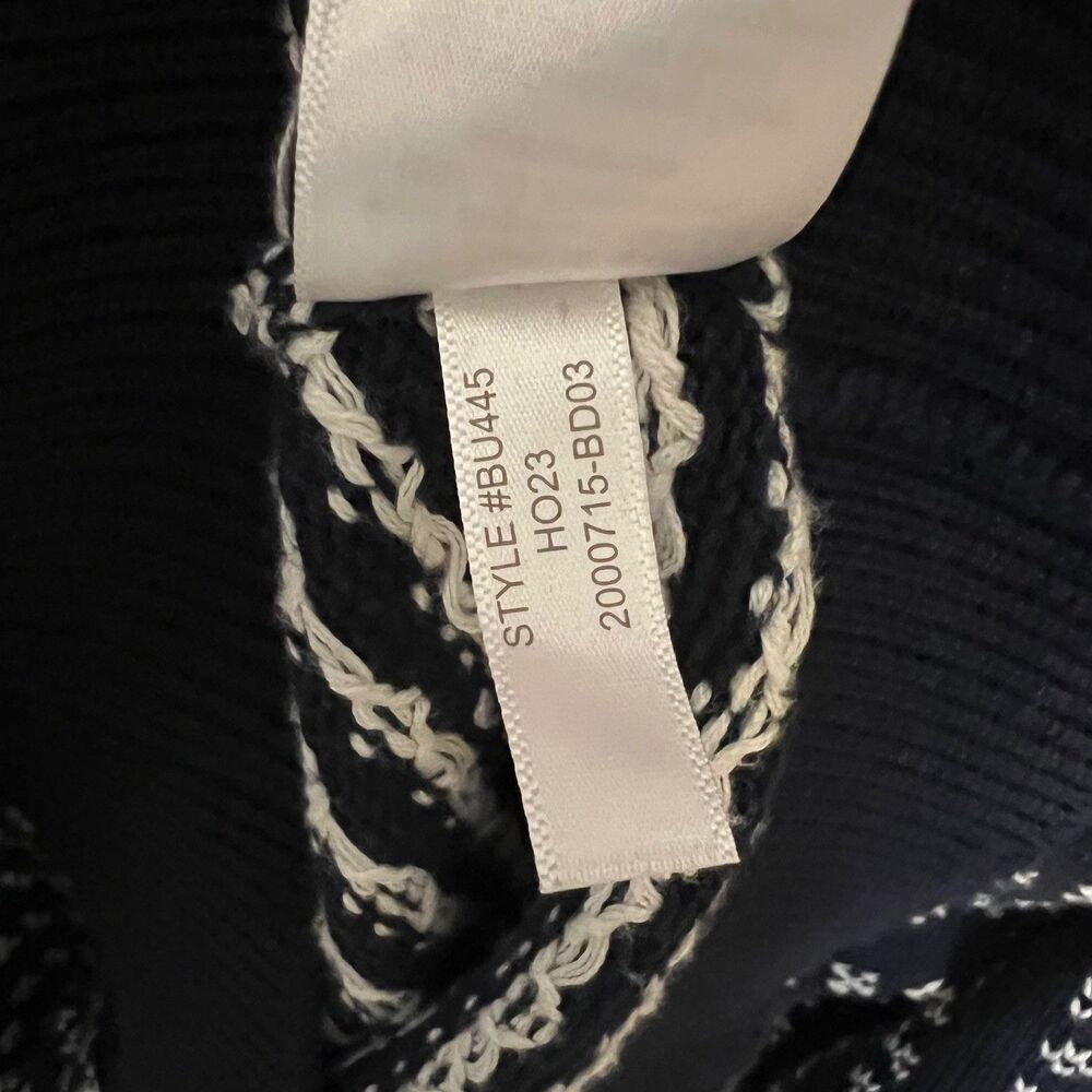 J. Crew Fair Isle Crewneck‎ Sweater Men's XL Blue Knit Cotton Nordic Cozy Preppy - Picture 5 of 5